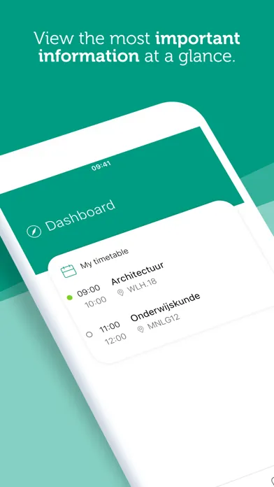 Captures d'écran de MySaxion Student App