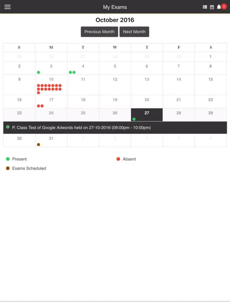 Capturas de pantalla de Edupaytion iPad 