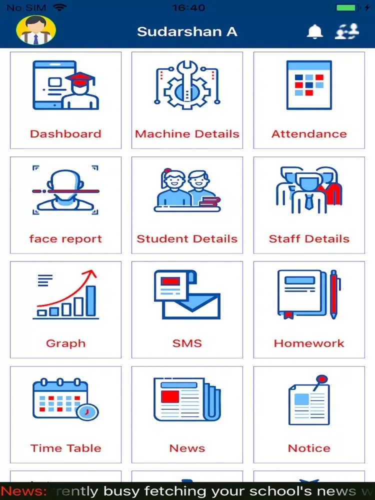 NKES High School iPad  Screenshots