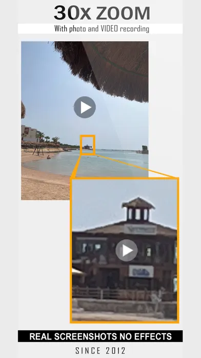 30x Zoom Digital Video Camera Screenshots