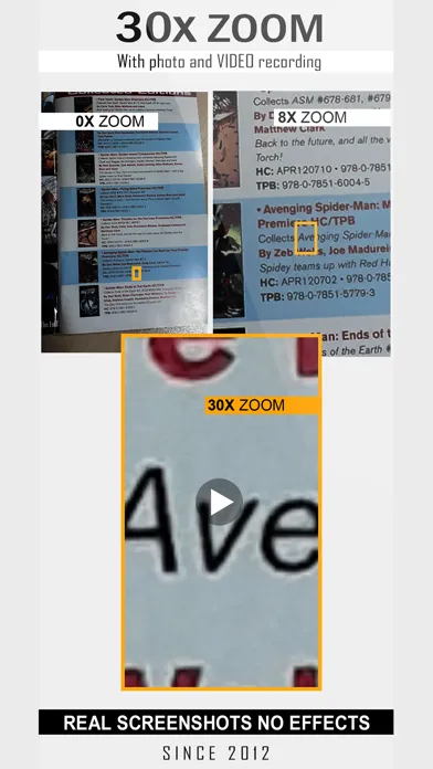 30x Zoom Digital Video Camera Screenshots