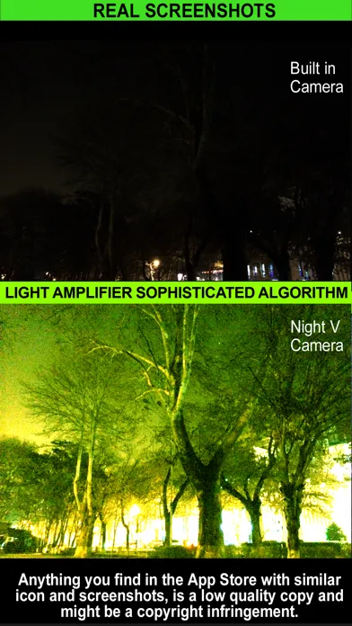 Ảnh chụp màn hình của Night Vision (Photo & Video)