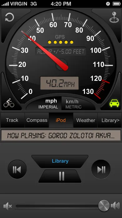Speedometer GPS+ Screenshots