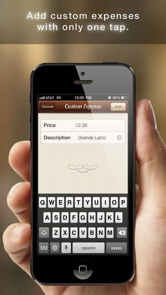 Capturas de pantalla de Cents ~ Micro-Expense Tracking