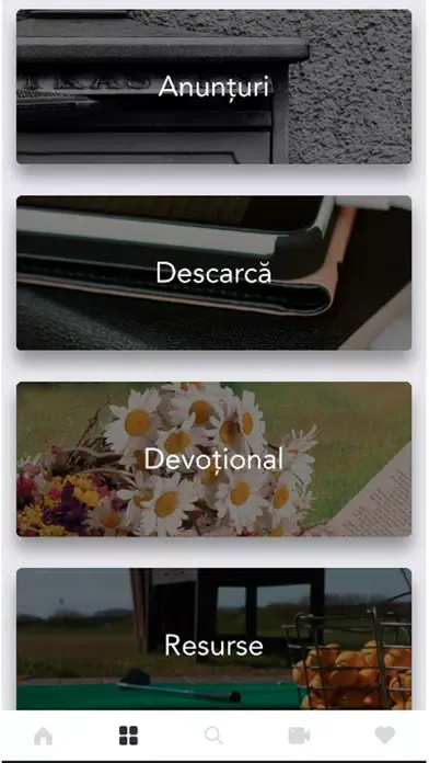 Capturas de tela do Studii Biblice