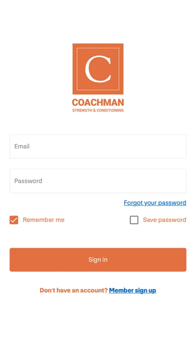 Captures d'écran de Coachman Strength Conditioning