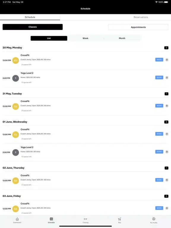 Screenshot di Day To Day Fitness iPad 