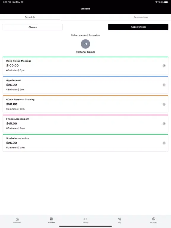 Screenshot di Day To Day Fitness iPad 