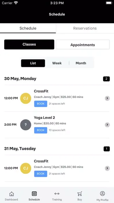 Screenshot di Day To Day Fitness