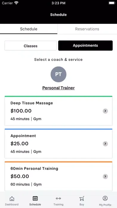 Screenshot di Day To Day Fitness