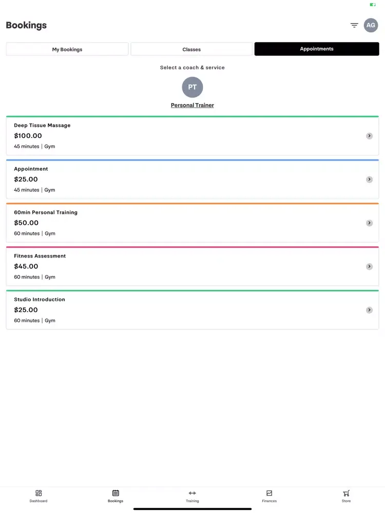 Raw Fit iPad  Screenshots