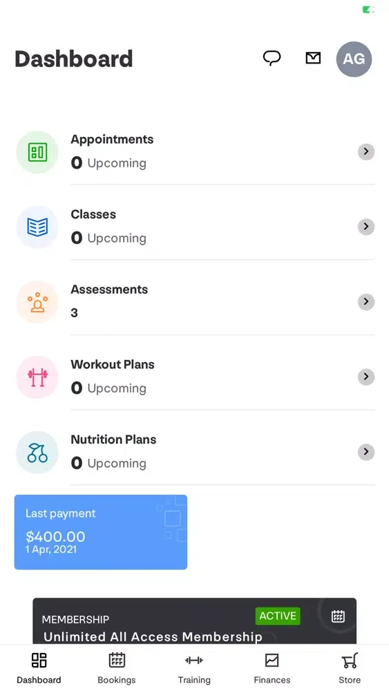 Raw Fit Screenshots