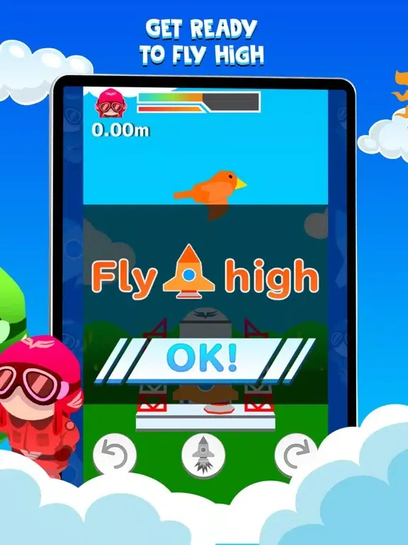 GoGoMyRocket - Idle Rocket Fly iPad  Ekran Görüntüleri