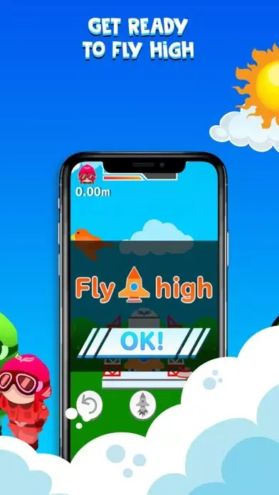 GoGoMyRocket - Idle Rocket Fly Ekran Görüntüleri