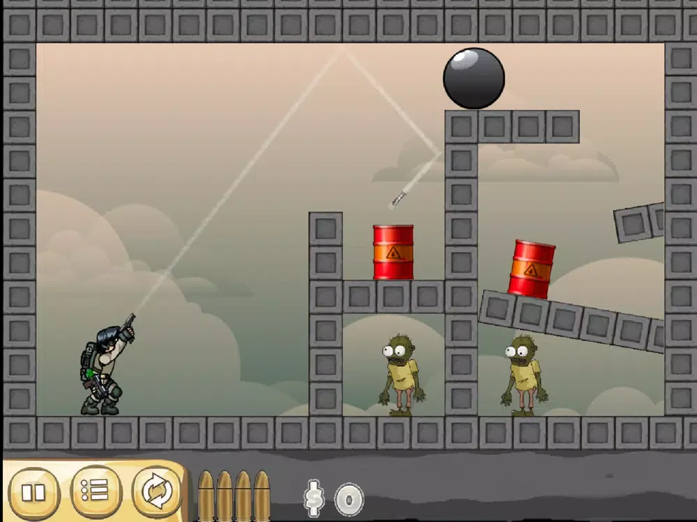 Скриншоты Zombie Shooter:Evil Dead iPad 