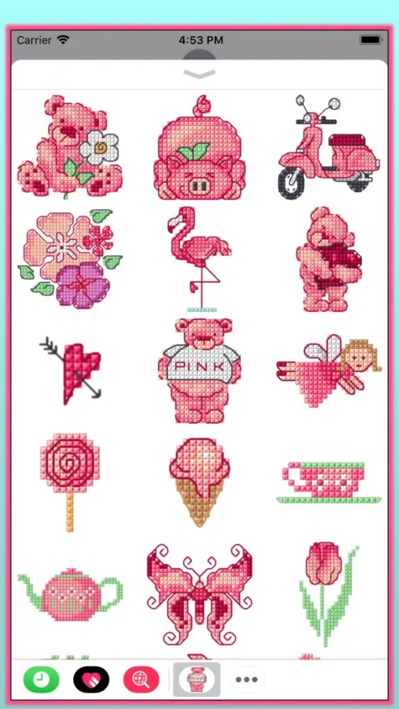 Capturas de pantalla de Cross Stitch Pink