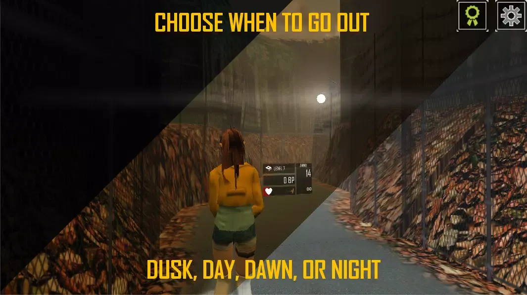 Capturas de tela do Zombie District