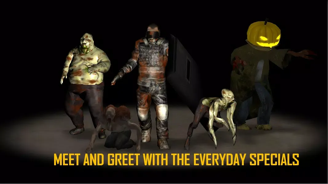 Capturas de tela do Zombie District