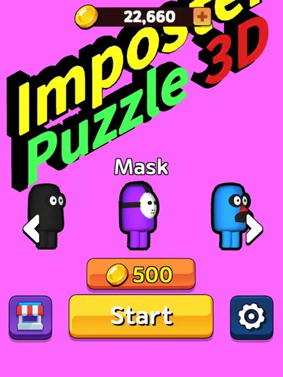 Imposter Puzzle 3D iPad 应用截图