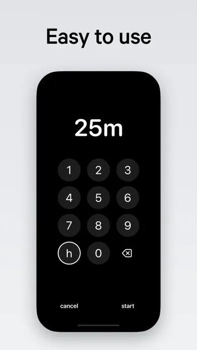 Ảnh chụp màn hình của Timer - Minimal Timer+