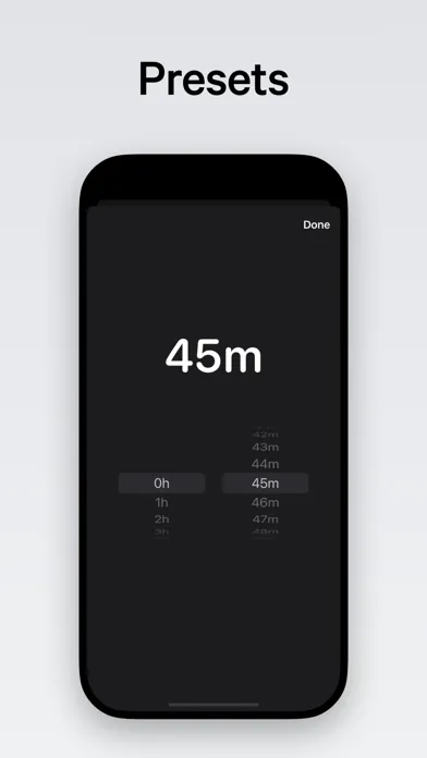 Ảnh chụp màn hình của Timer - Minimal Timer+