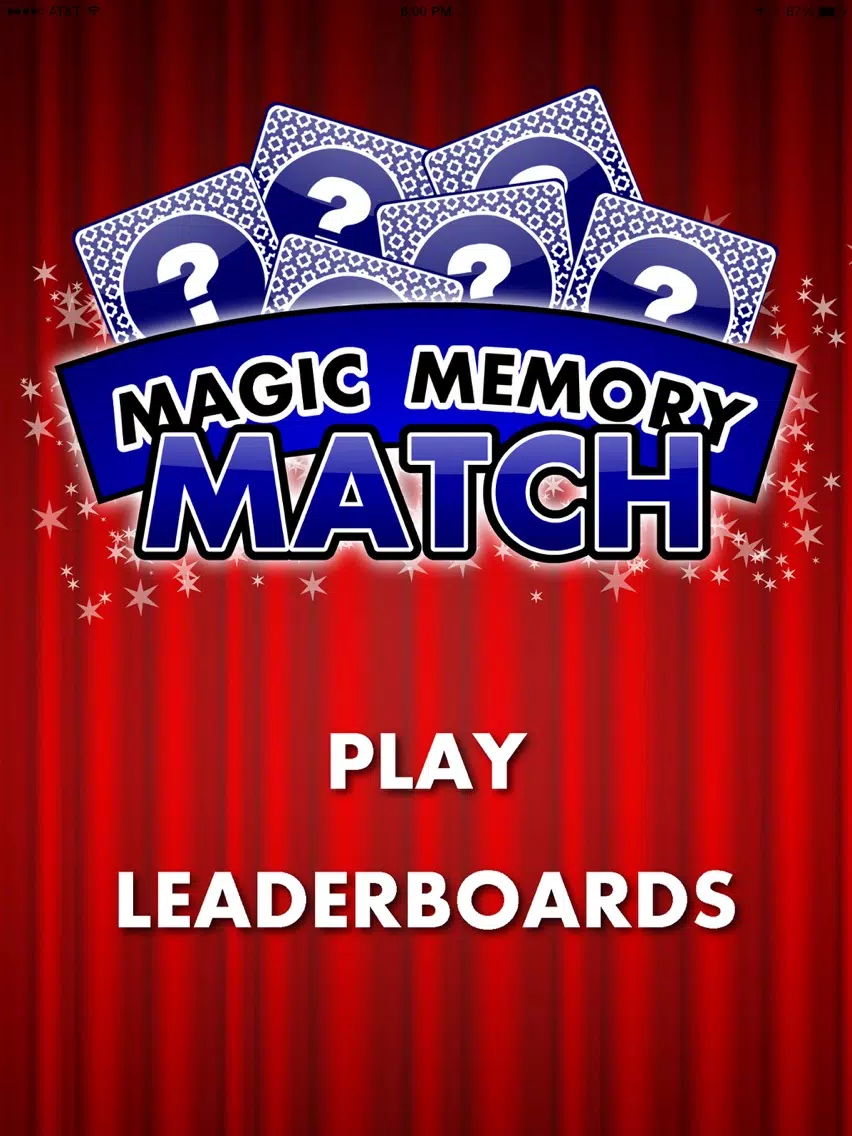 Ảnh chụp màn hình của Magic Memory Match Free iPad 