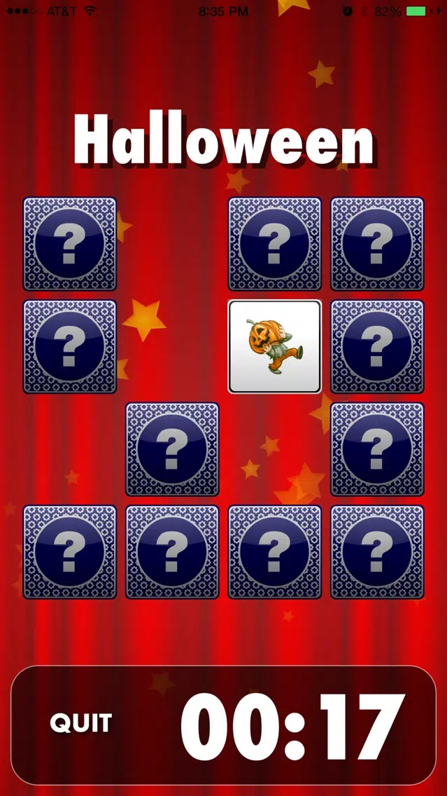 Ảnh chụp màn hình của Magic Memory Match Free