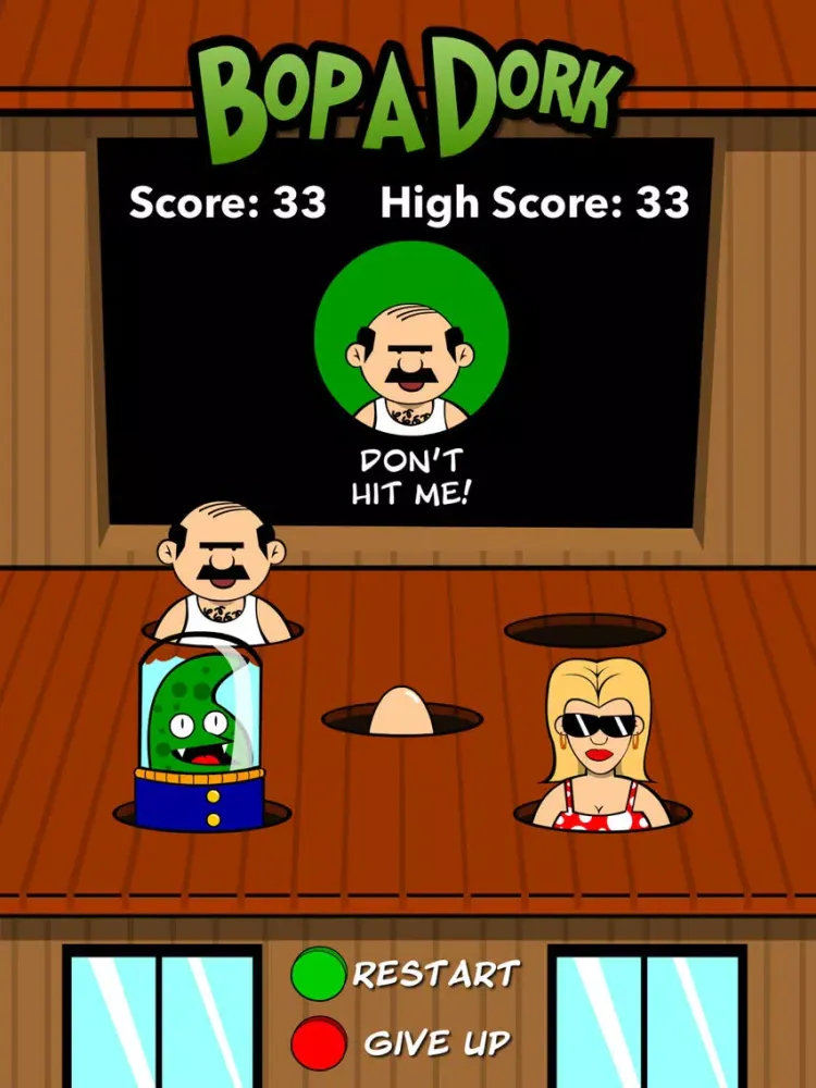 Bop A Dork iPad  Screenshots