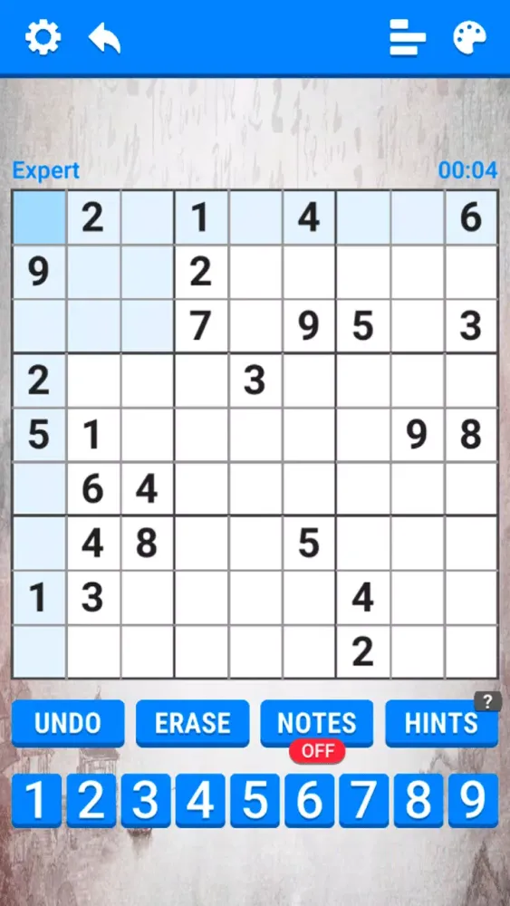 Tangkapan skrin Sudoku: Classic Puzzle Game