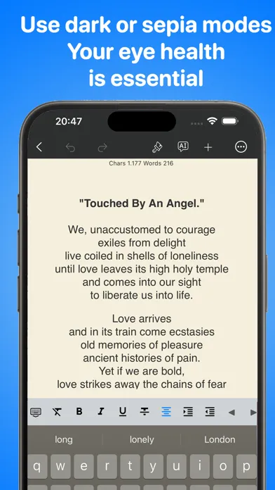 TextEdit. স্ক্রিনশট
