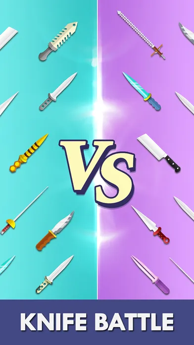 Screenshot di Knife Battle.