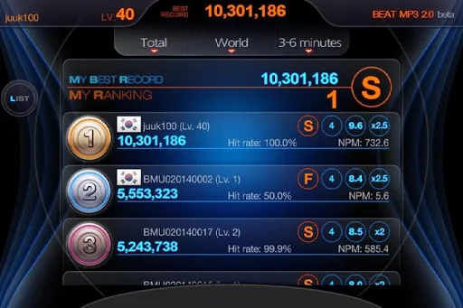 BEAT MP3 2.0 - Rhythm Game Screenshots