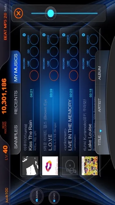 BEAT MP3 2.0 - Rhythm Game应用截图