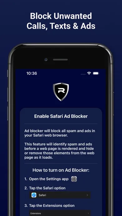 Robo Spam Text & Call Blocker Screenshots