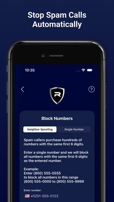 Robo Spam Text & Call Blocker Screenshots
