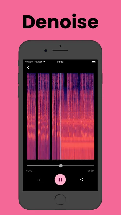 Capturas de pantalla de Voice Crush: denoise & stutter