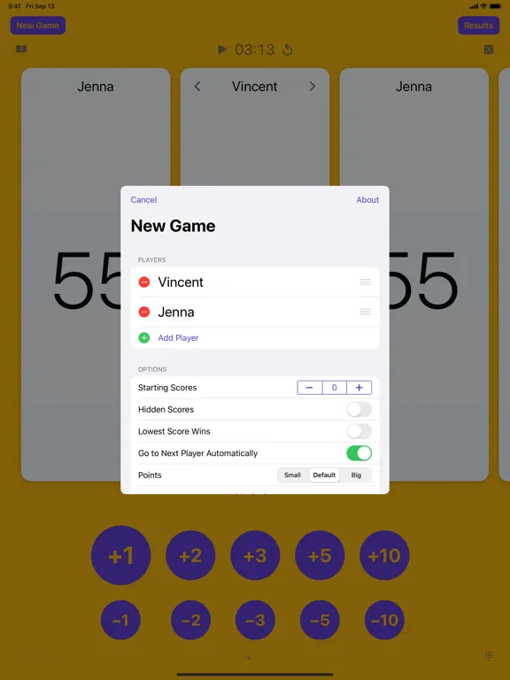 Tangkapan skrin Games Keeper iPad 