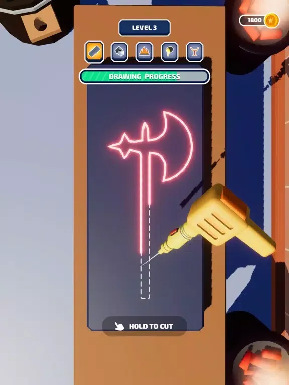 Tangkapan skrin Blade Master - Forge a sword iPad 