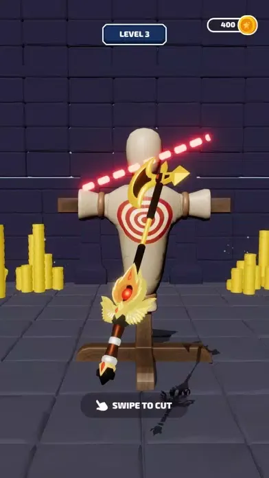 Tangkapan skrin Blade Master - Forge a sword