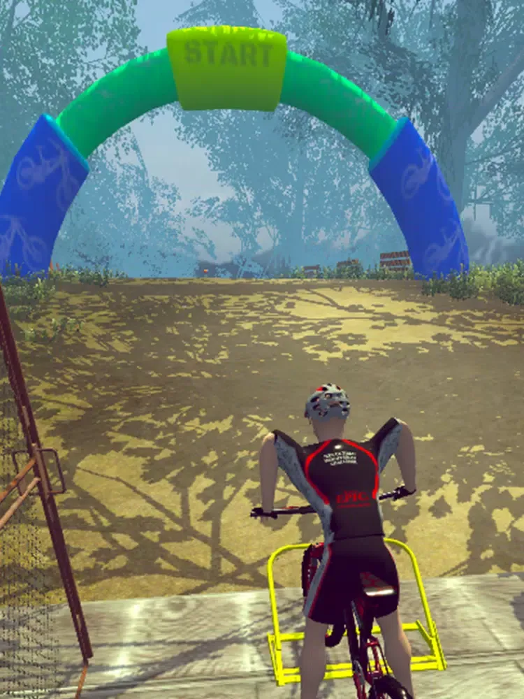 ภาพหน้าจอของ Cycling 3D iPad 