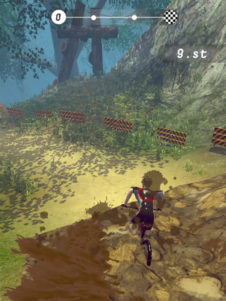 ภาพหน้าจอของ Cycling 3D iPad 