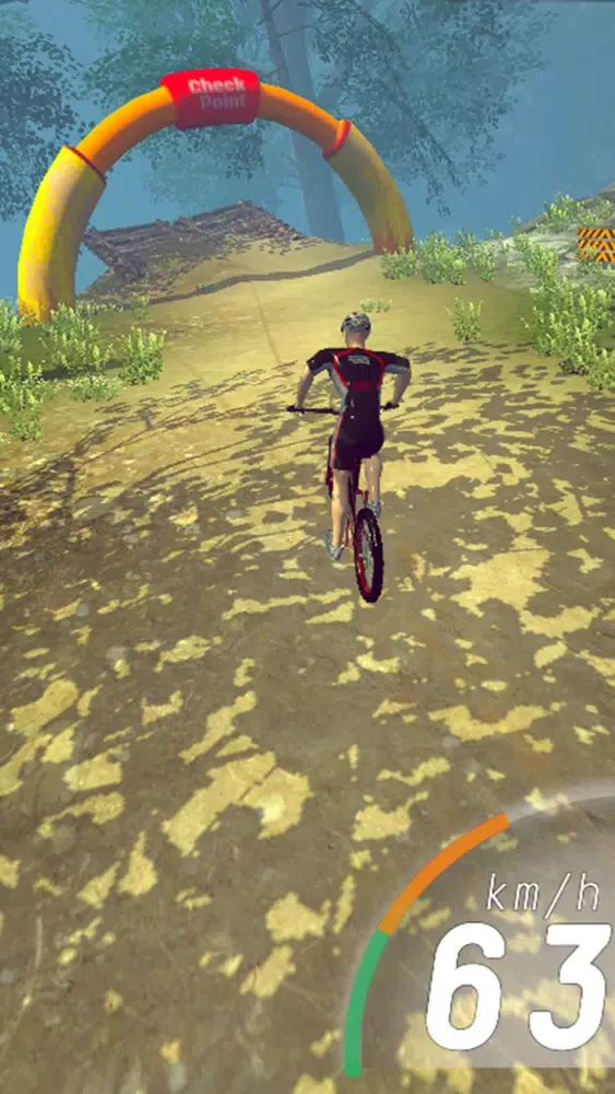 ภาพหน้าจอของ Cycling 3D