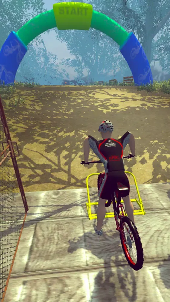 ภาพหน้าจอของ Cycling 3D