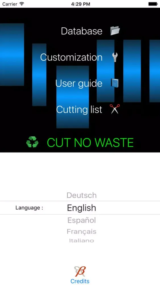 Capturas de tela do Cut No Waste