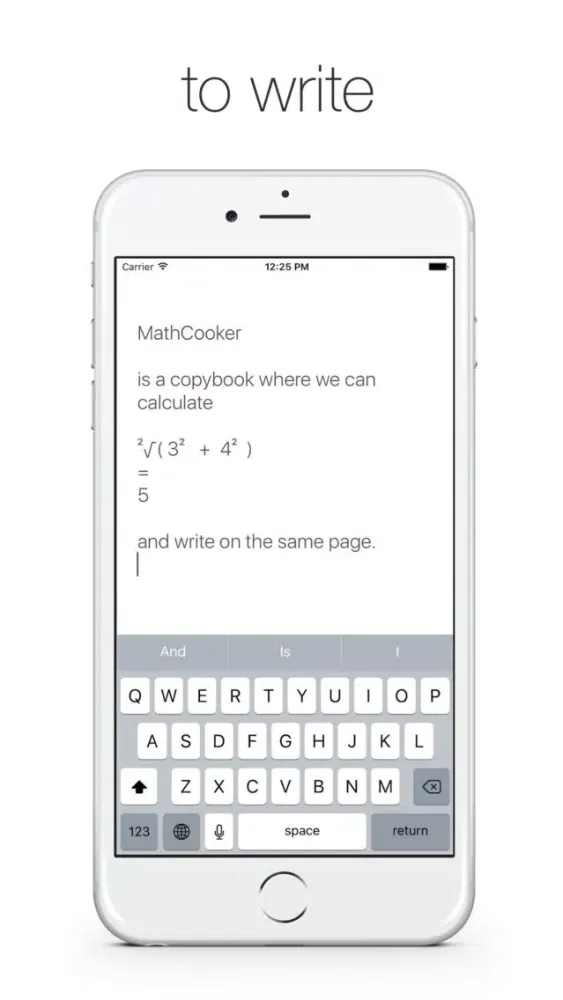 MathCooker calculates & writes应用截图