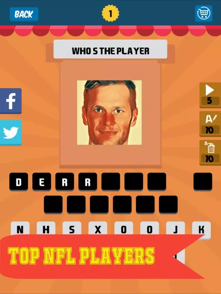 Captures d'écran de American Football Trivia - Guess the Player Quiz iPad 