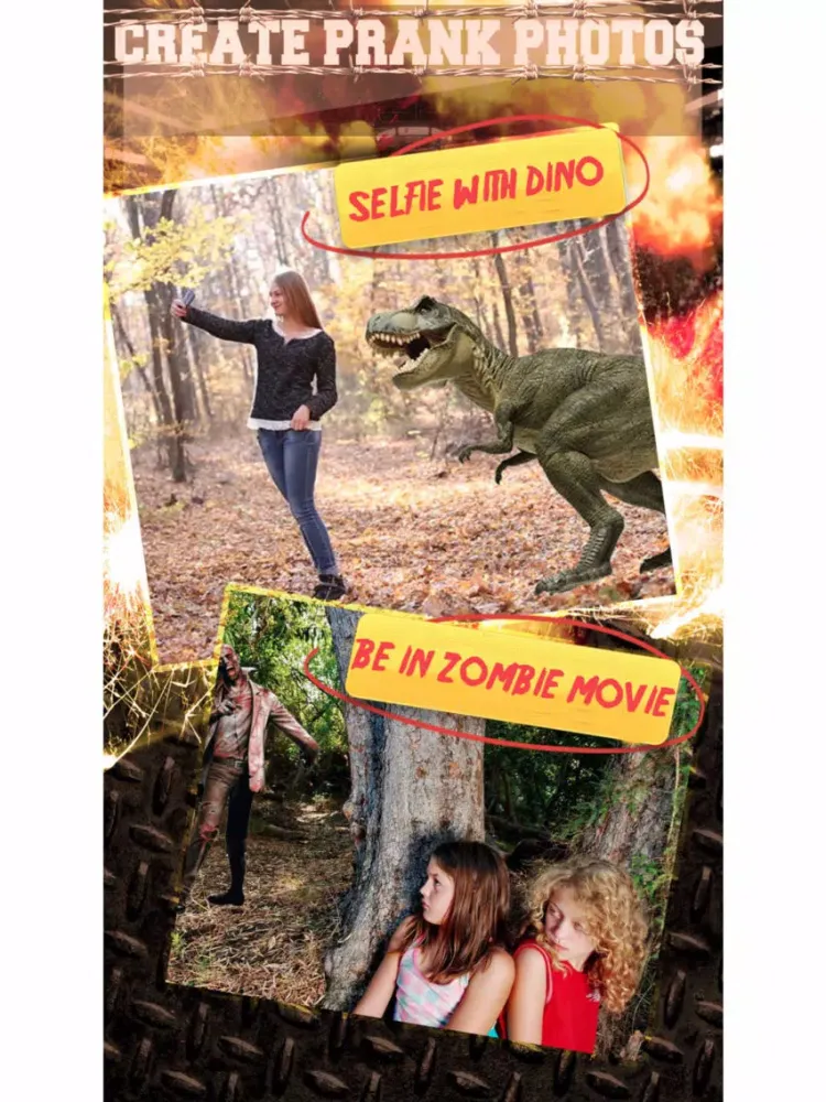 Damage Booth - Funny Prank Photo Effects Editor iPad  Screenshots