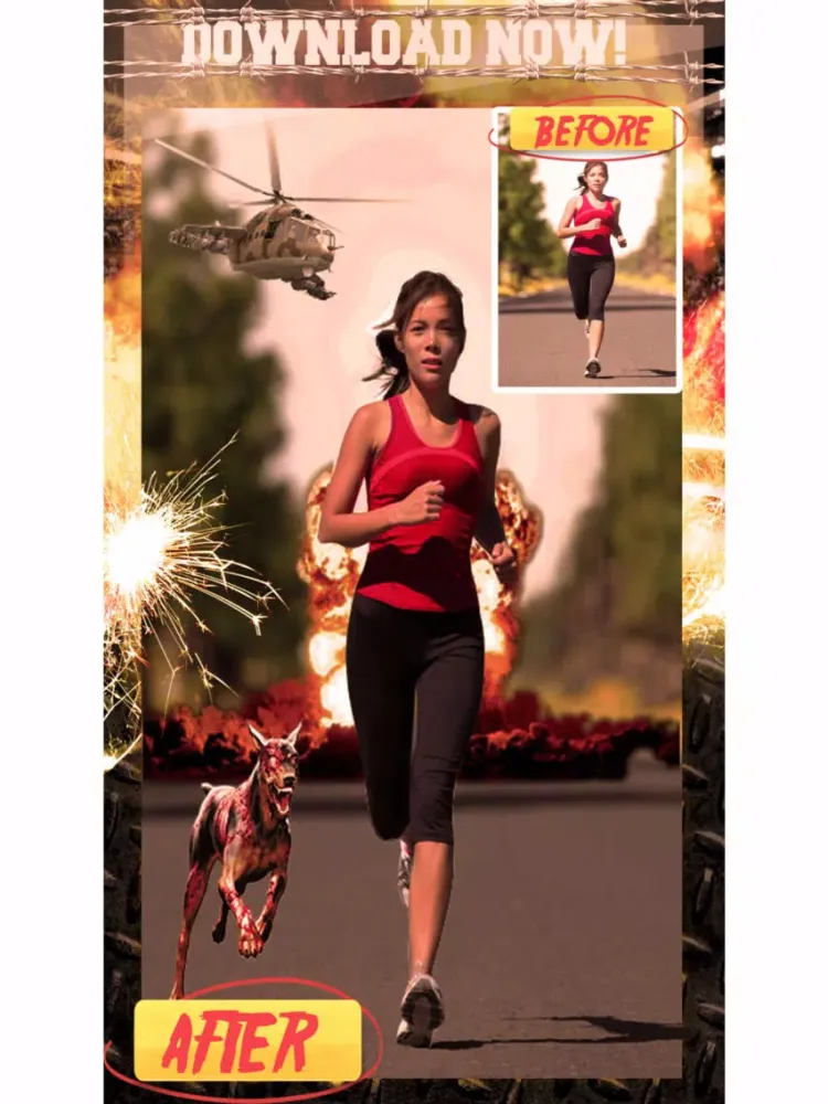 Damage Booth - Funny Prank Photo Effects Editor iPad  Screenshots