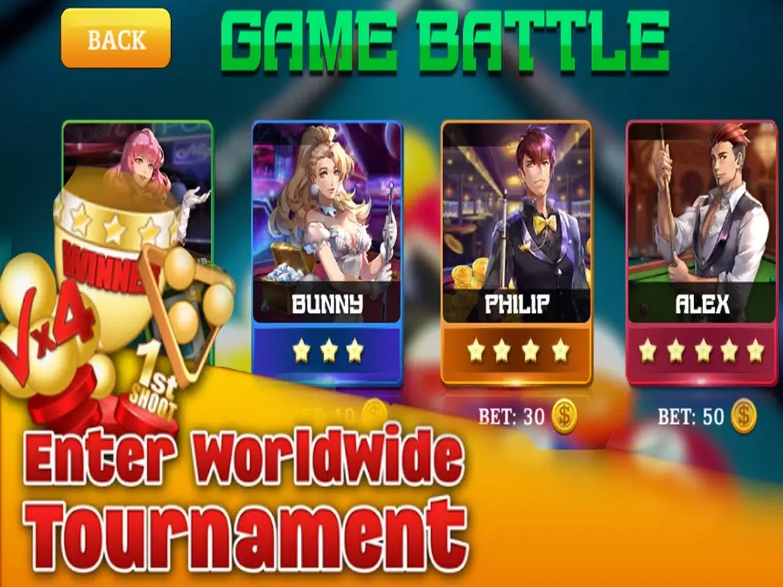 تصاویر Billiards Pool Championship Pro iPad 