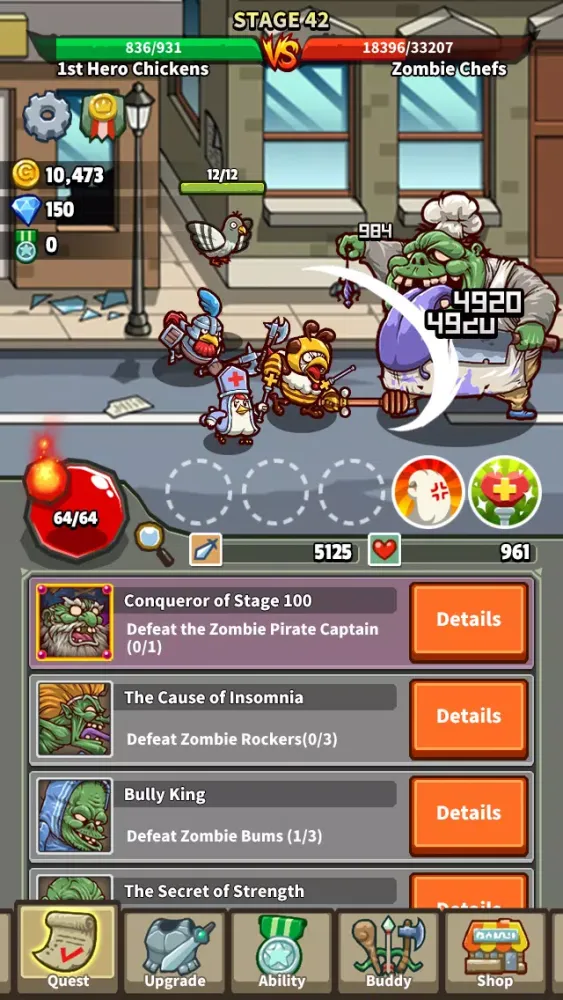 Chickens VS Zombies Screenshots